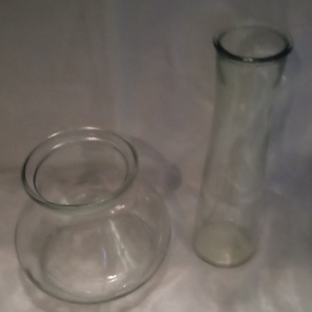 Elegant Glass Vase Set